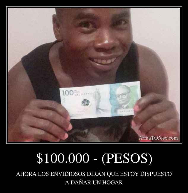 $100.000 - (PESOS)