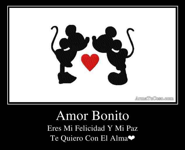 Amor Bonito