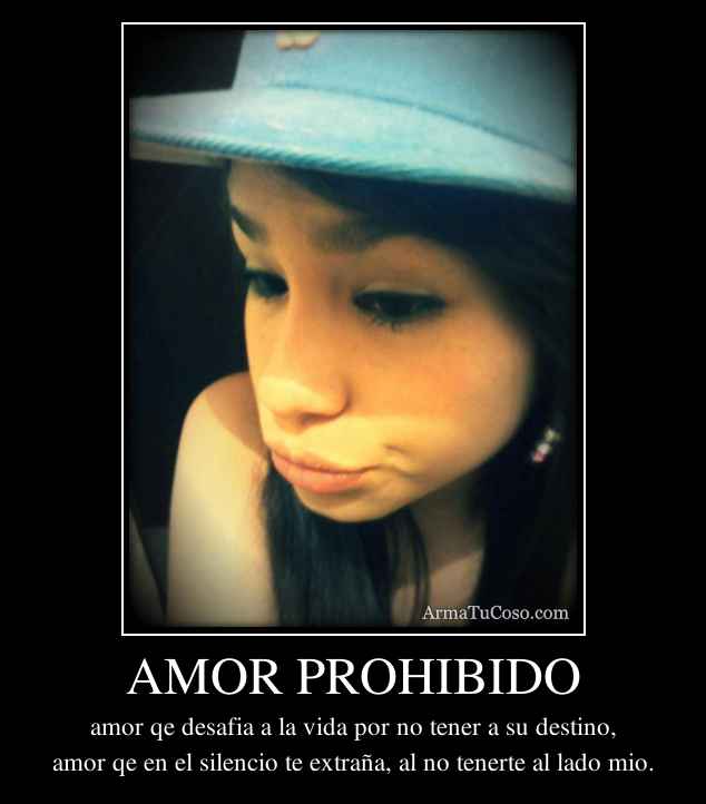 AMOR PROHIBIDO