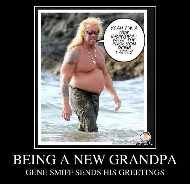 BEING A NEW GRANDPA