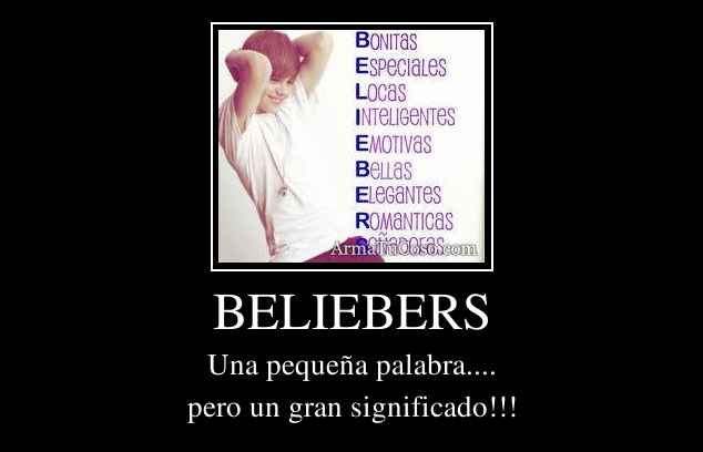 BELIEBERS