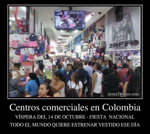 Centros comerciales en Colombia