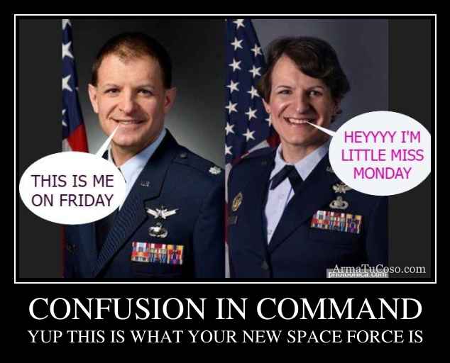 CONFUSION IN COMMAND