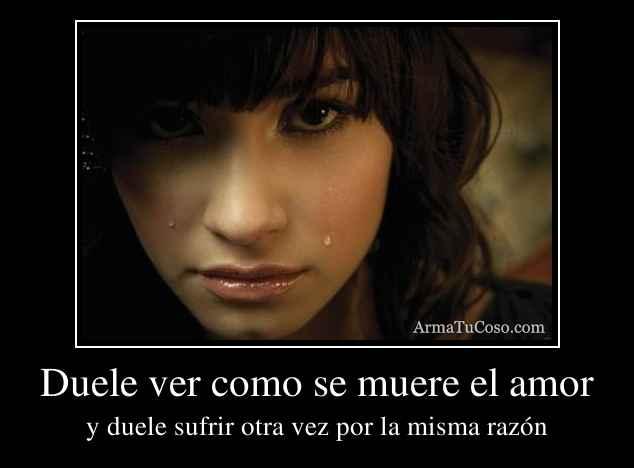 COMO MUERE como muere: