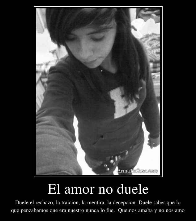 El Amor No Duele