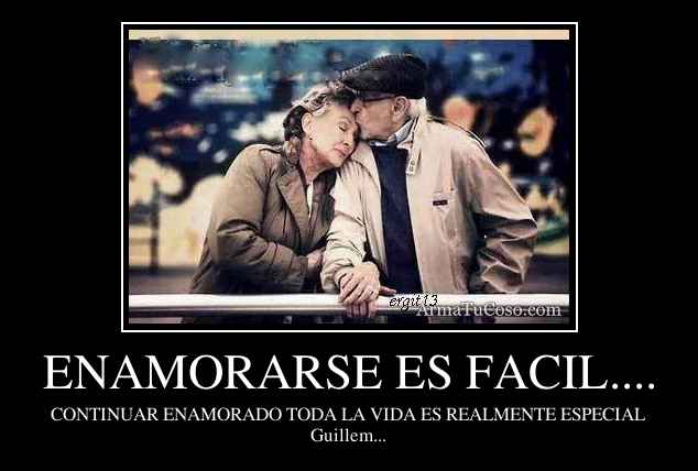 ENAMORARSE ES FACIL....