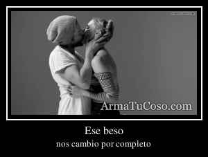 Ese beso