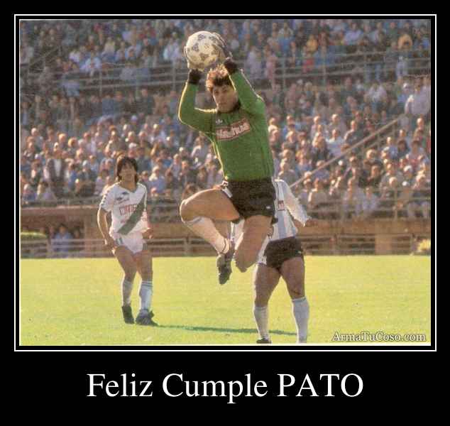 Feliz Cumple PATO