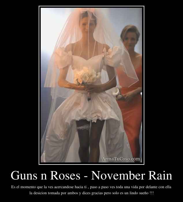 Guns n Roses - November Rain