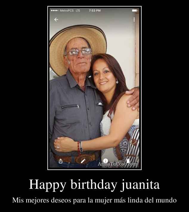 Happy birthday juanita