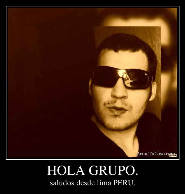 HOLA GRUPO.