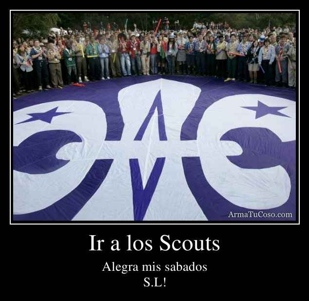 Ir a los Scouts