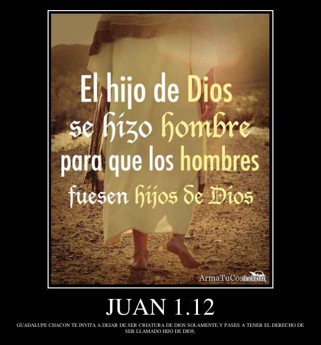 JUAN 1.12