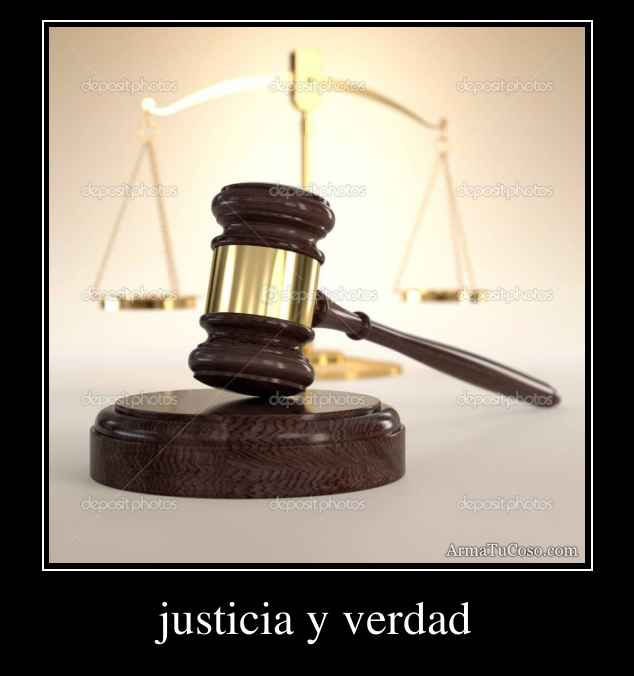 justicia y verdad