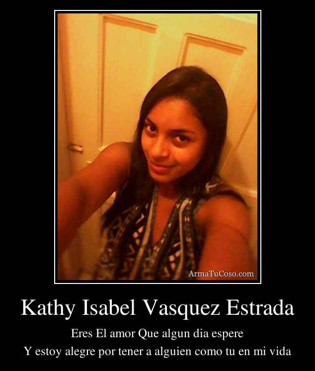 Kathy Isabel Vasquez Estrada