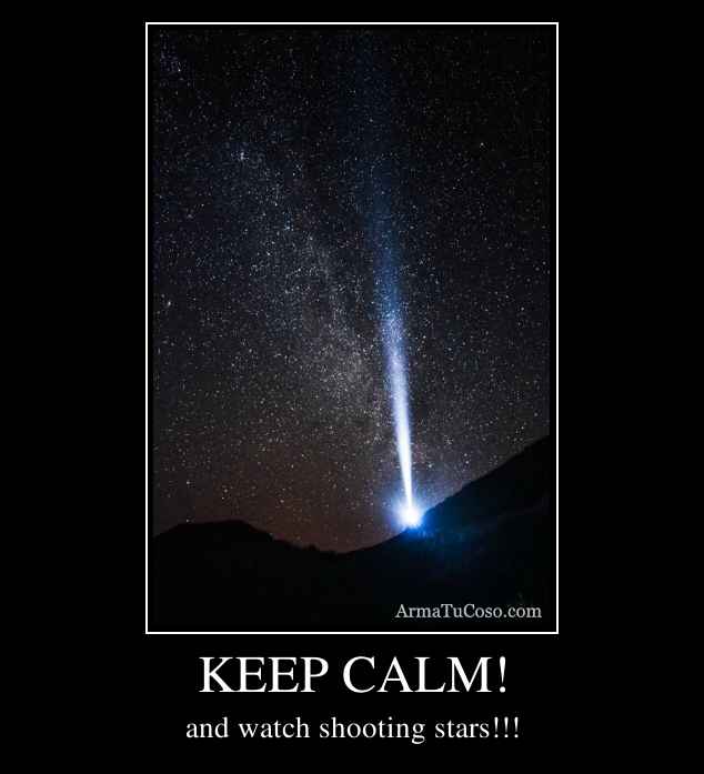 KEEP CALM!