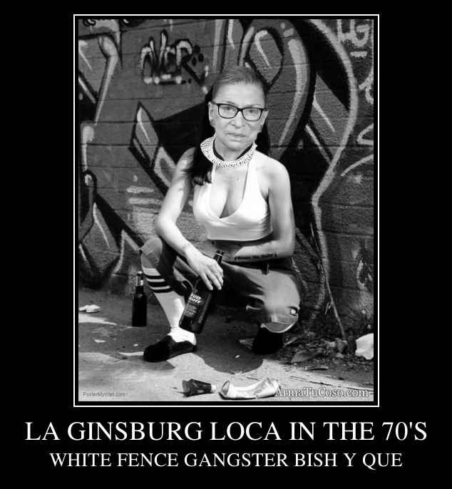 LA GINSBURG LOCA IN THE 70'S