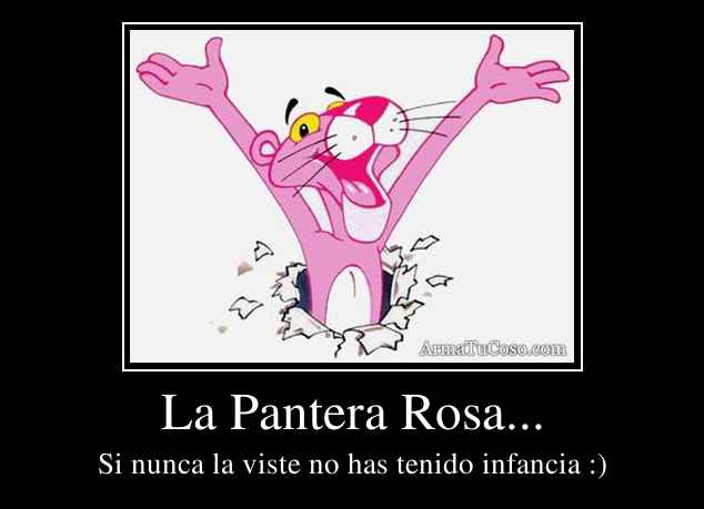 La Pantera Rosa...
