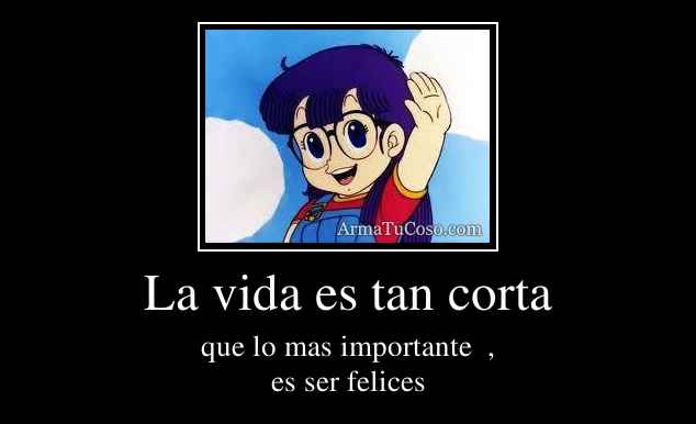 La vida es tan corta