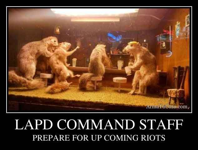 LAPD COMMAND STAFF