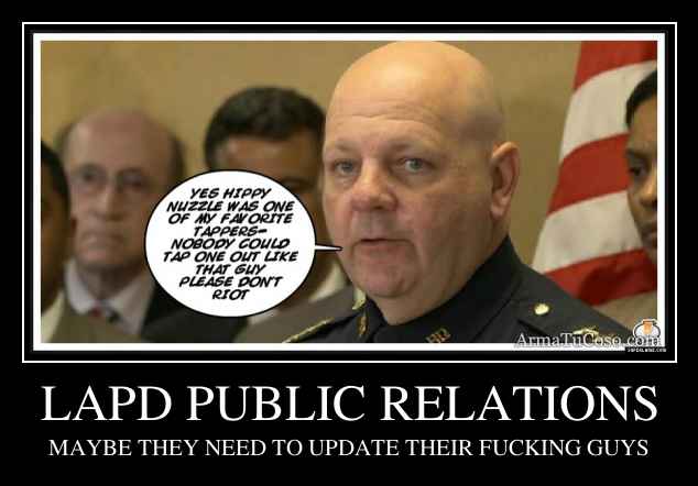 LAPD PUBLIC RELATIONS