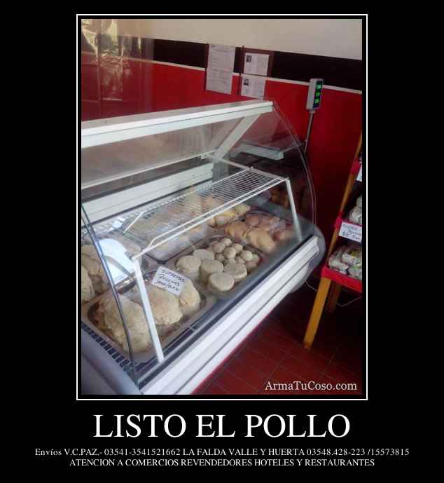 LISTO EL POLLO