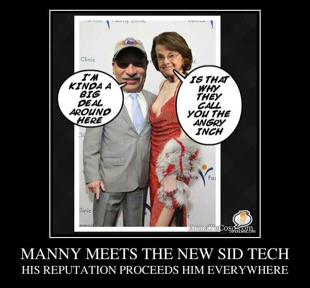 MANNY MEETS THE NEW SID TECH