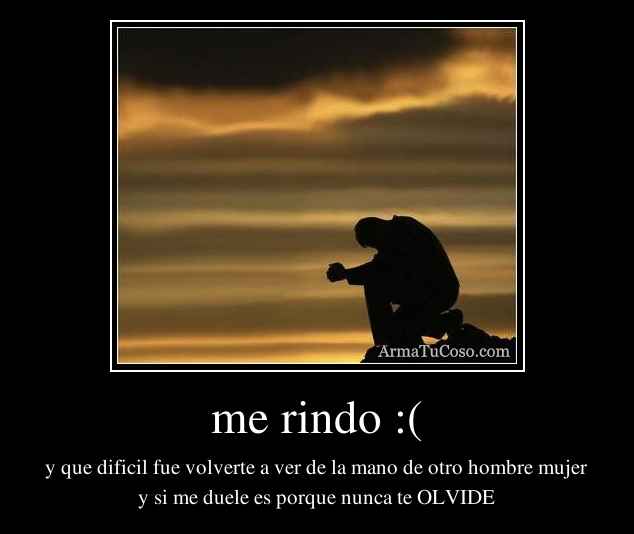 me rindo :(