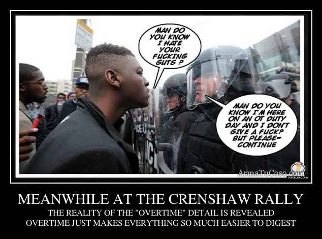MEANWHILE AT THE CRENSHAW RALLY