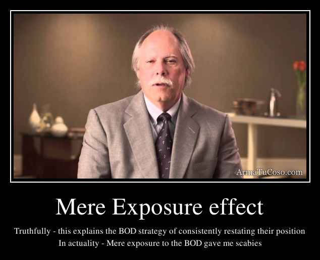 Mere Exposure effect