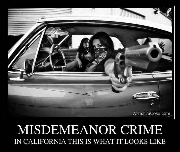 MISDEMEANOR CRIME