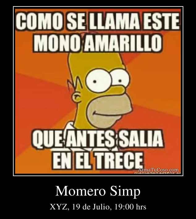 Momero Simp