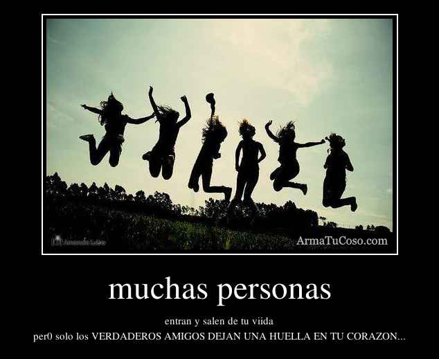 muchas personas