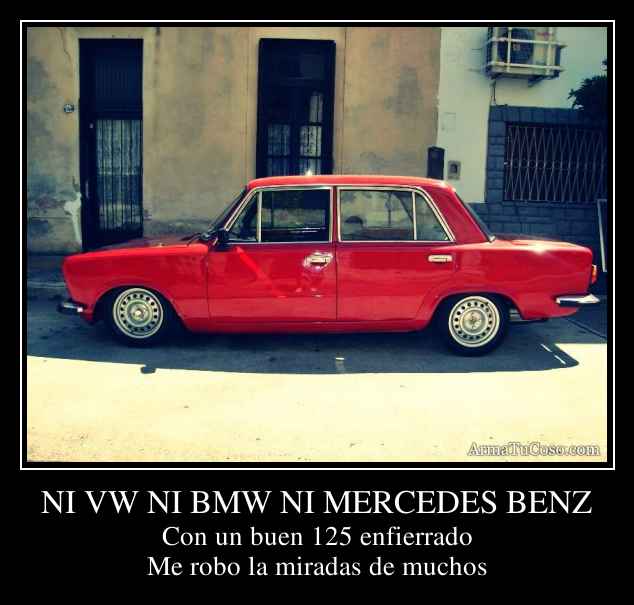 NI VW NI BMW NI MERCEDES BENZ