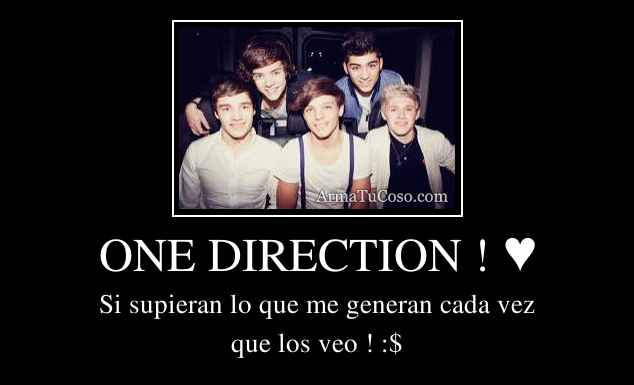 ONE DIRECTION ! ♥