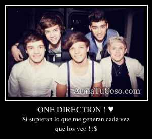 ONE DIRECTION ! ♥