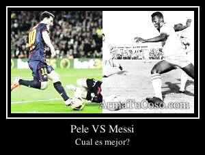 Pele VS Messi