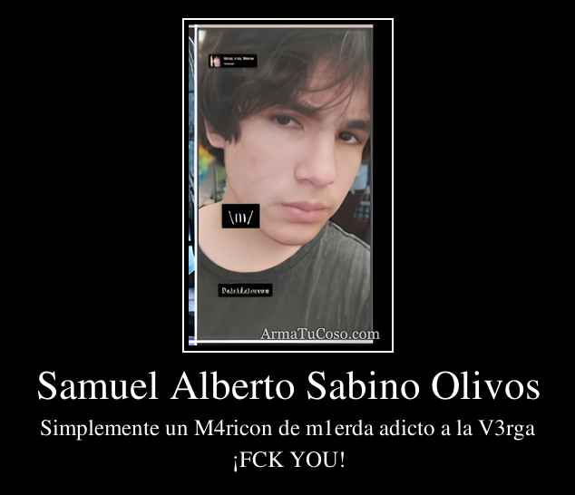 Samuel Alberto Sabino Olivos