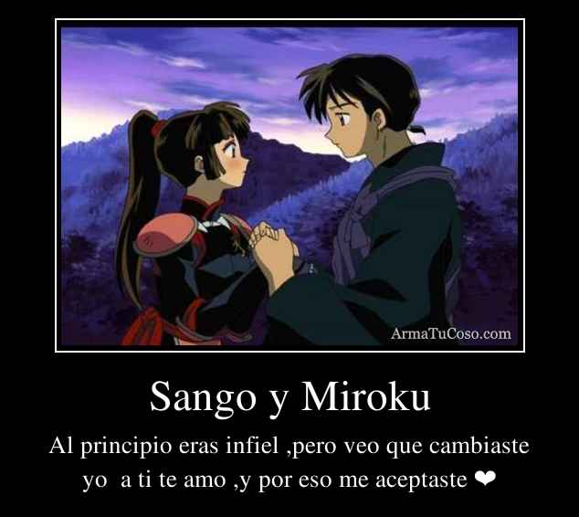 Sango y Miroku