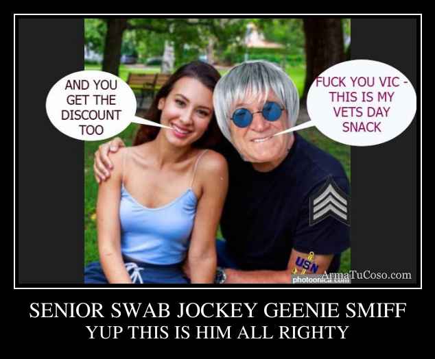 SENIOR SWAB JOCKEY GEENIE SMIFF