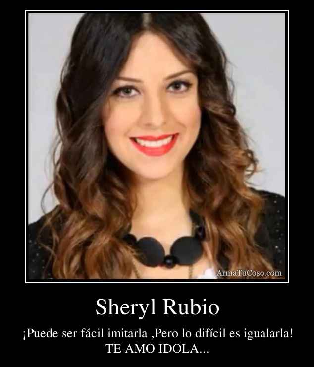 Sheryl Rubio