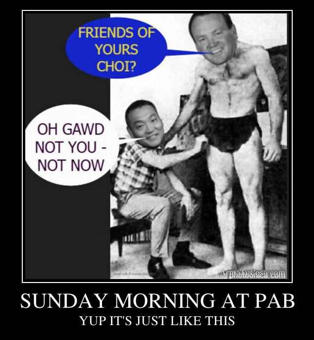 SUNDAY MORNING AT PAB