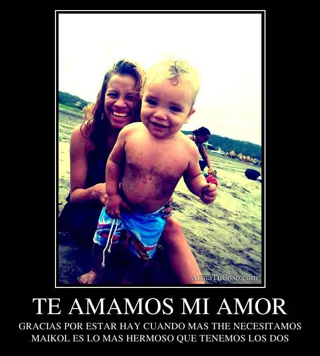 TE AMAMOS MI AMOR