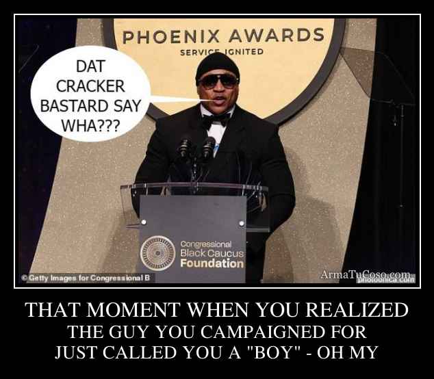 THAT MOMENT WHEN YOU REALIZED