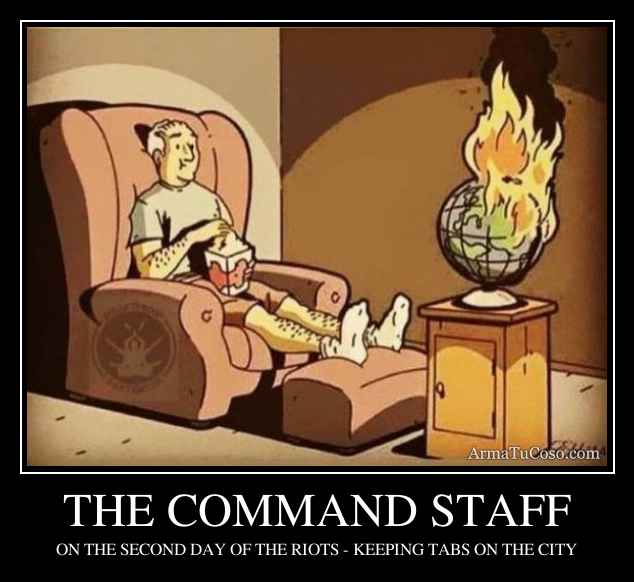 THE COMMAND STAFF