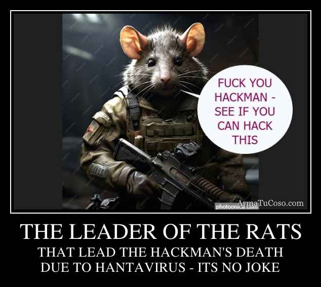 THE LEADER OF THE RATS