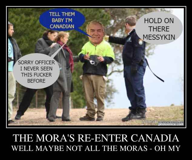 THE MORA'S RE-ENTER CANADIA