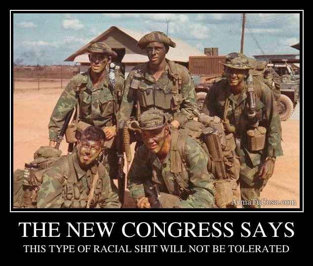 THE NEW CONGRESS SAYS