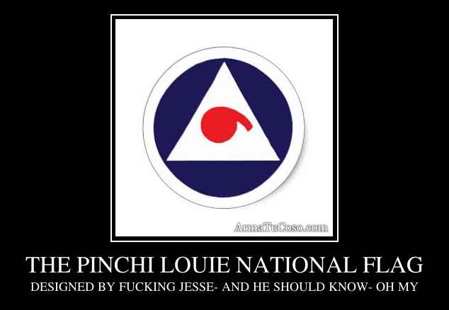 THE PINCHI LOUIE NATIONAL FLAG
