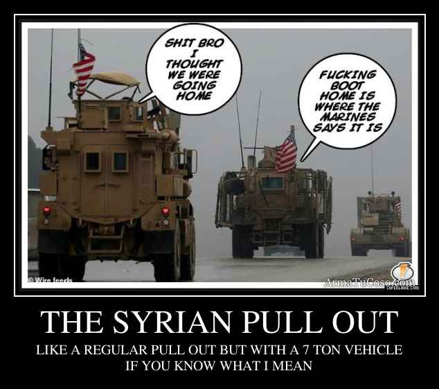 THE SYRIAN PULL OUT